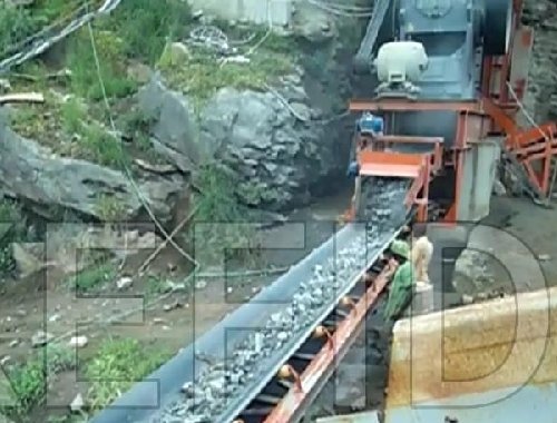 Sand and gravel production line