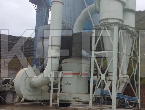 Mica grinding powder processing production line