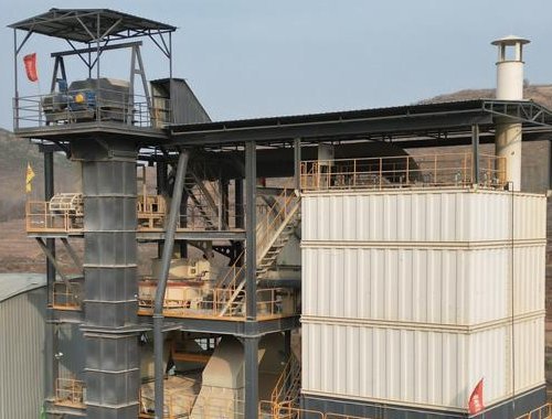 150tph VU Aggregate Optimization System in China